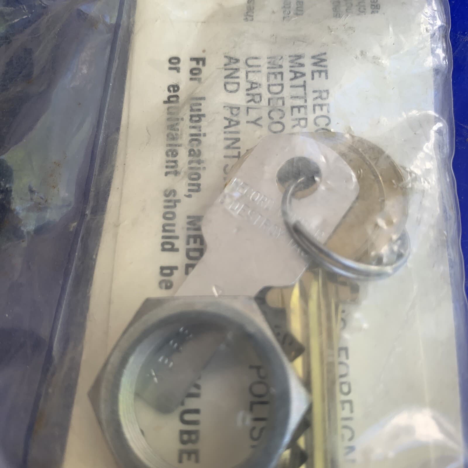 Adenco  4005 Key Switch part new in pkg 3pin fast free shipping 4