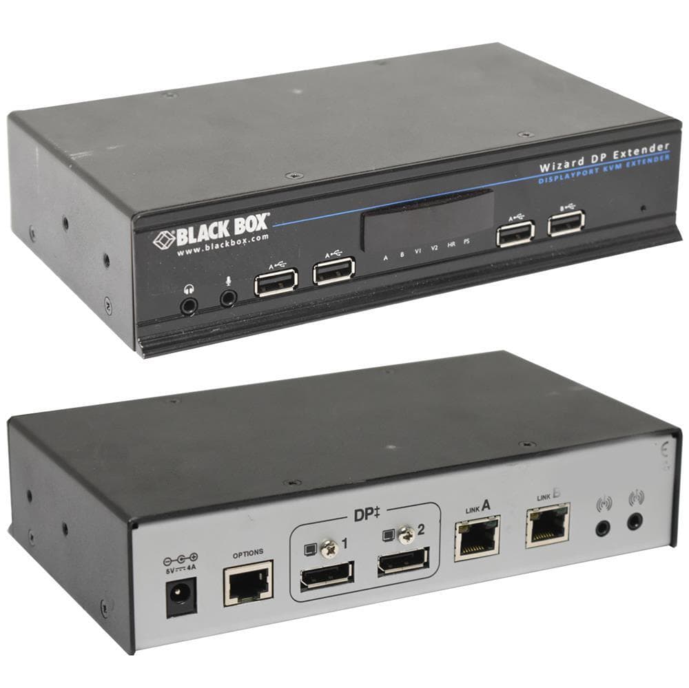 Black Box Wizard DP4030X Extender ACU5800A (1) without 5V Power Supply 4