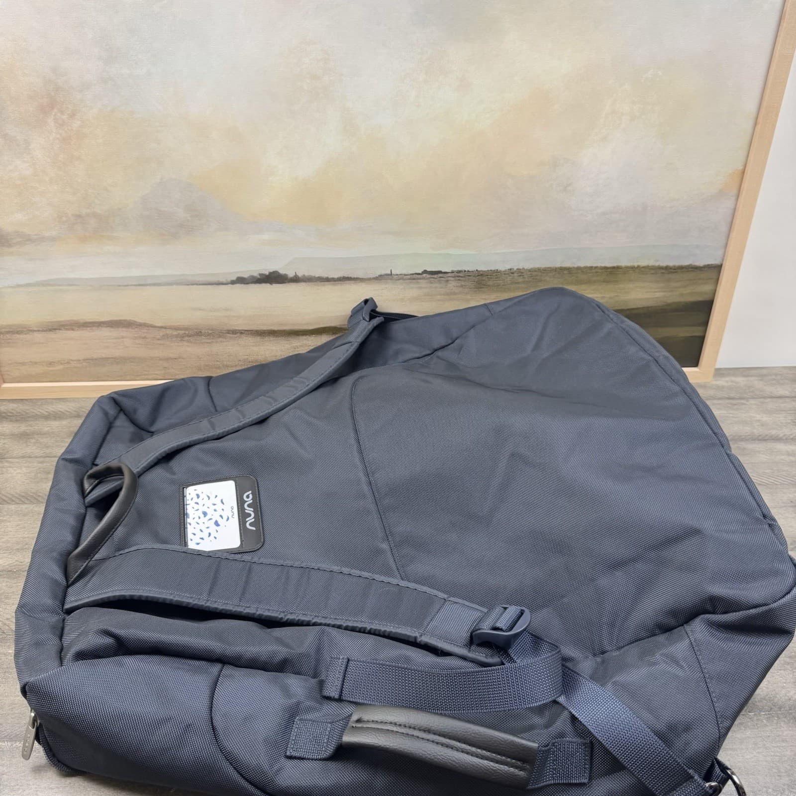 Pottery Barn Kids Nuna TRVL Stroller Travel Bag Navy White NWOB 2