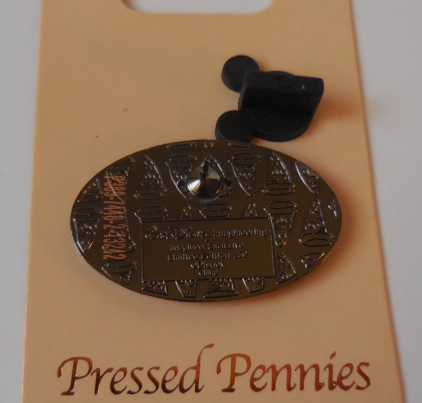 Disney Pin WDI Pressed Pennies TRON Legacy Light Cycle Pin LE250 2