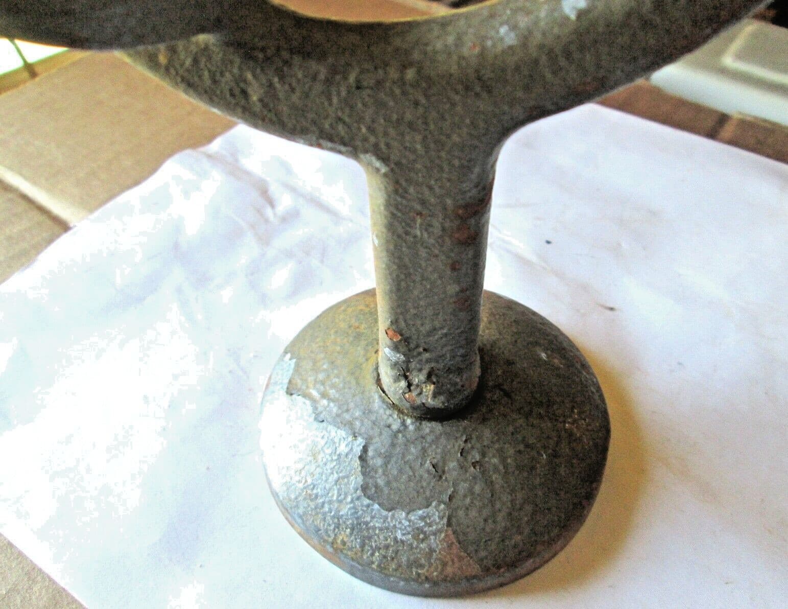 ANTIQUE SOLID BRASS, GRAIN FOCUSER 7138 MICROSIGHT 8 1/2" X 4 3/4" X 3 1/8" USED 6