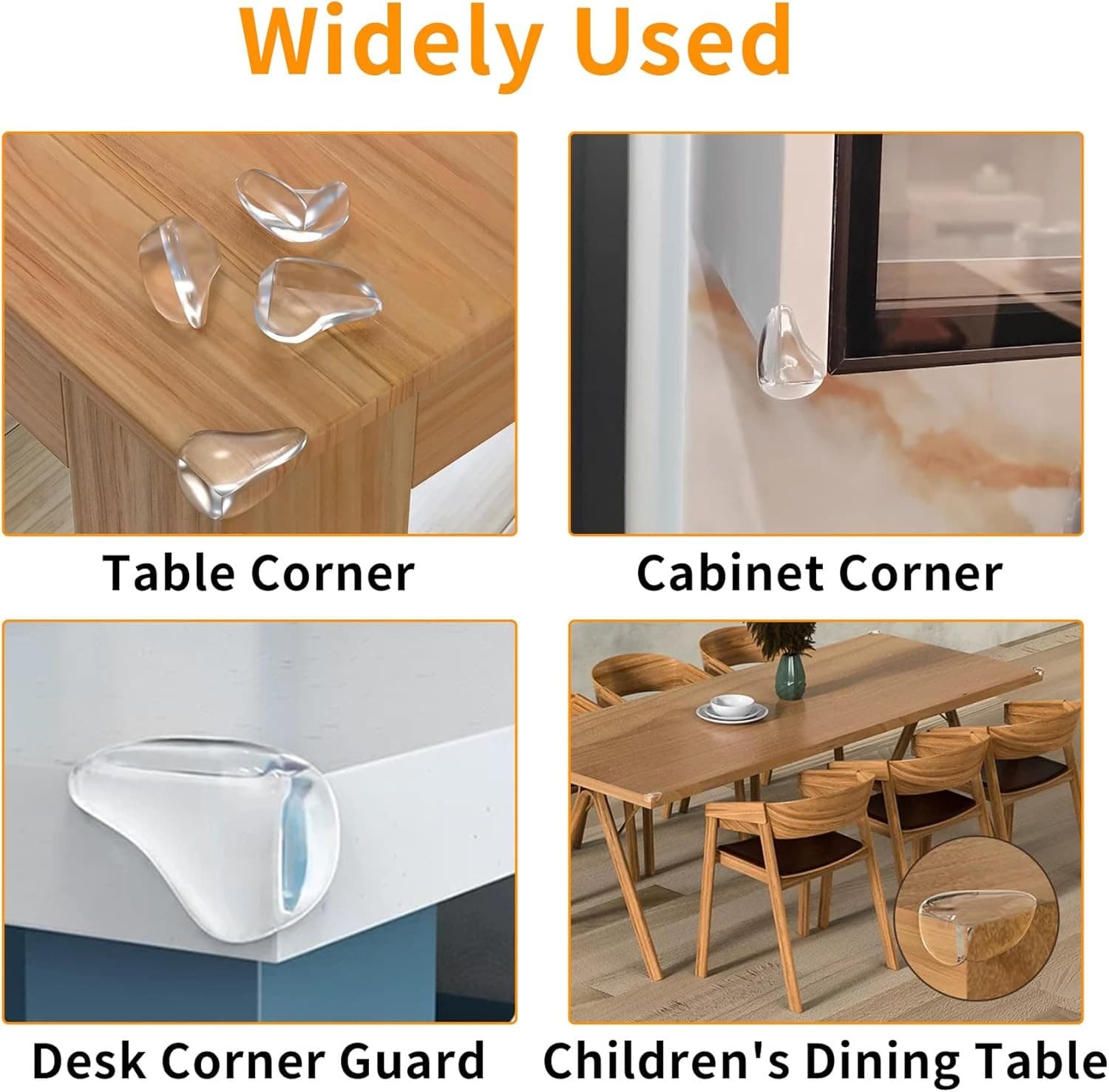 Corner Protector for Baby,Clear Furniture Corner Guard & Edge Safety Bumpers for 5