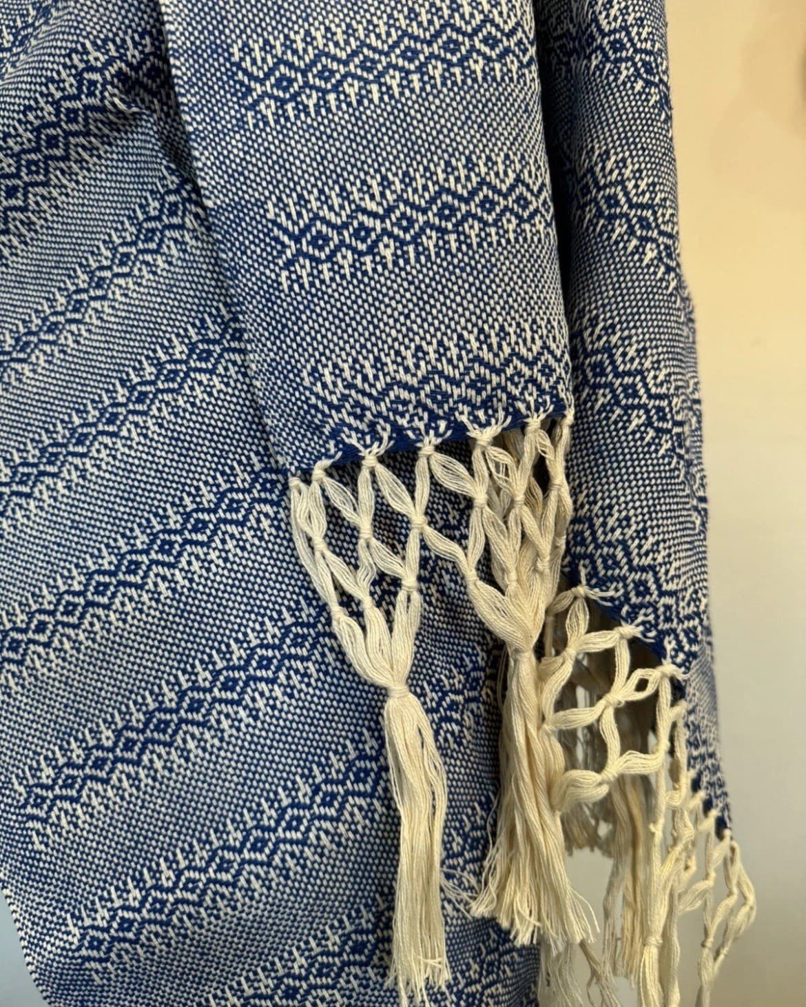 Baby Trapoz Mexican Reboz Blue New Baby Carrier Newborn Wrap Home Birth Soft NWT 4