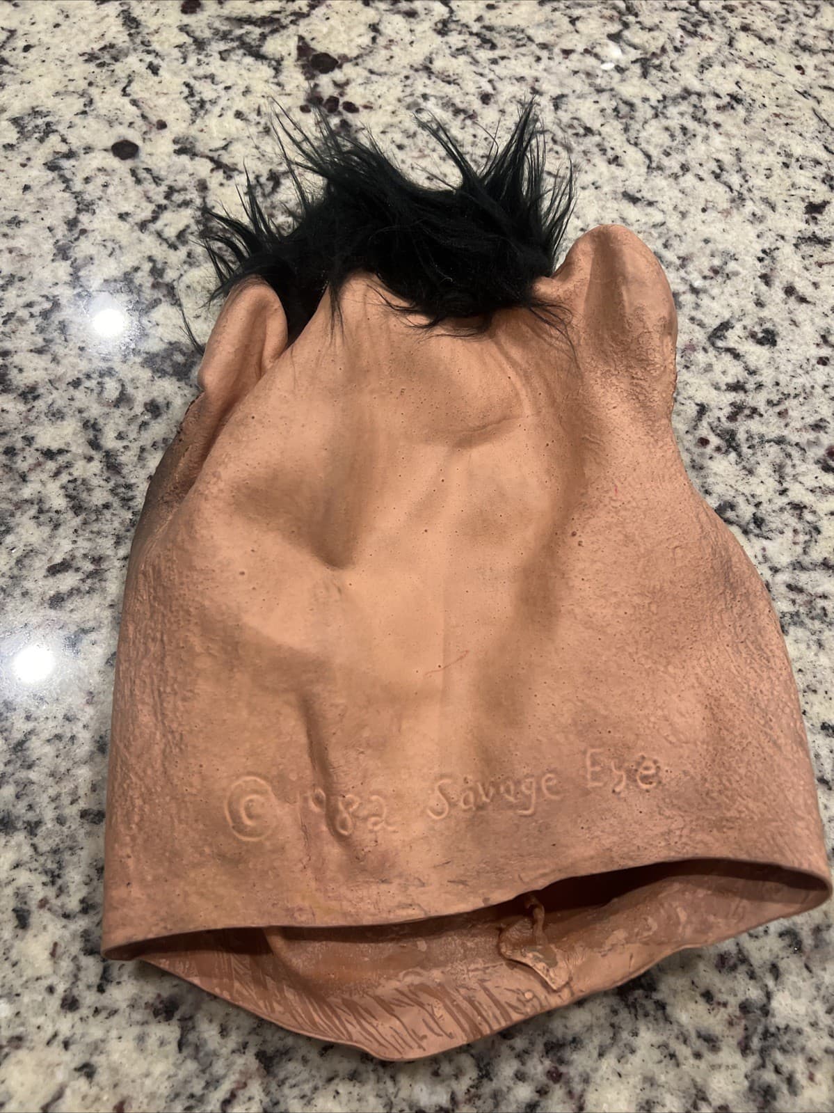 1982 Savage Eye Halloween Hobo Clown Emmett Kelly Mask 2