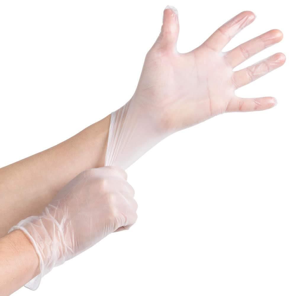 Medpride Medical Vinyl Examination Gloves, Latex Free Rubber, All Sizes.-100/Bx 5