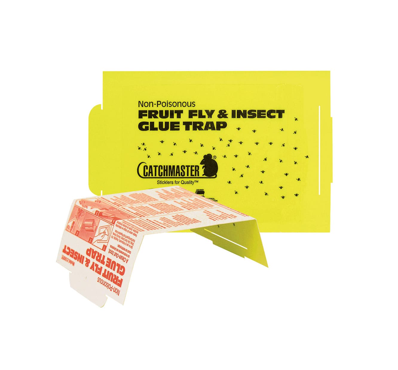 Catchmaster Fruit Fly Trap 100FF Glueboards ( 100 traps) Fruit Flies Drain Flies