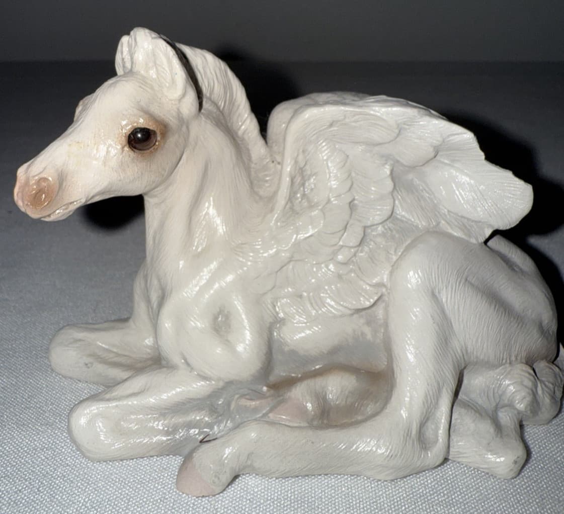 Windstone Edition Pena 1991 Pegasus Flying Horse Figurine 4 Inch