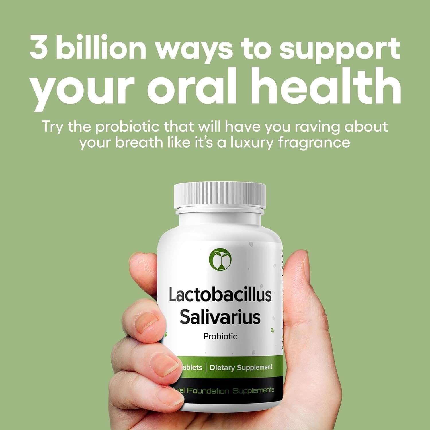 Lactobacillus Salivarius Probiotic Supplement 240 Tablets 3 Billion CFU 2