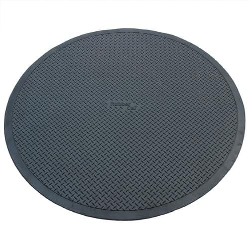  Circular Rubber Mat - 48” Diameter  3