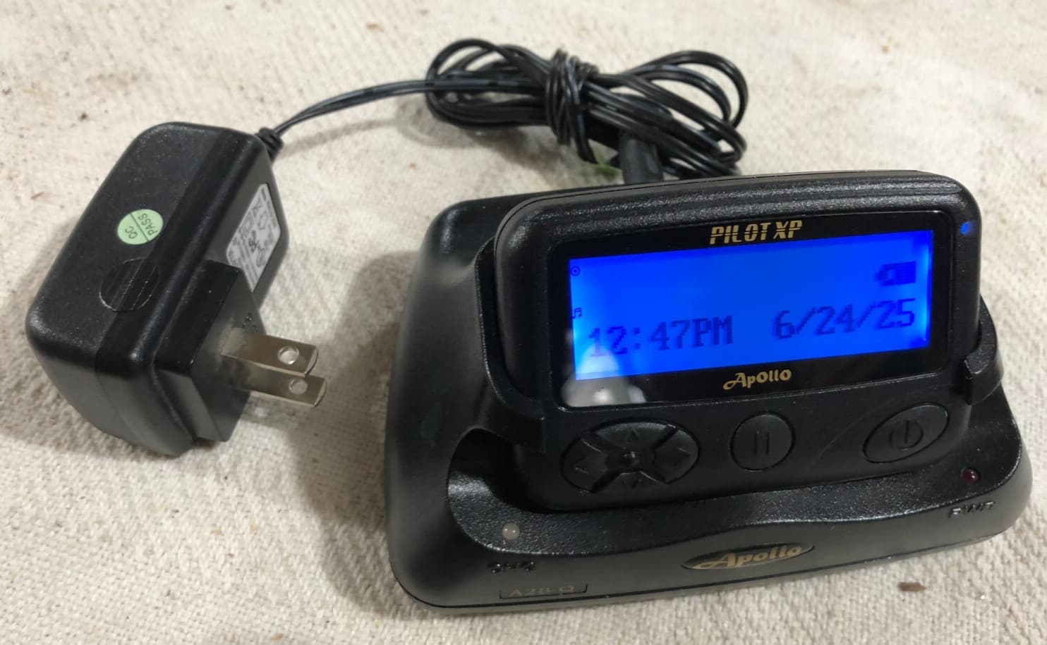 Apollo AL-A28R NB (Pilot XP) P8 VHF Alphanumeric display pager, USED