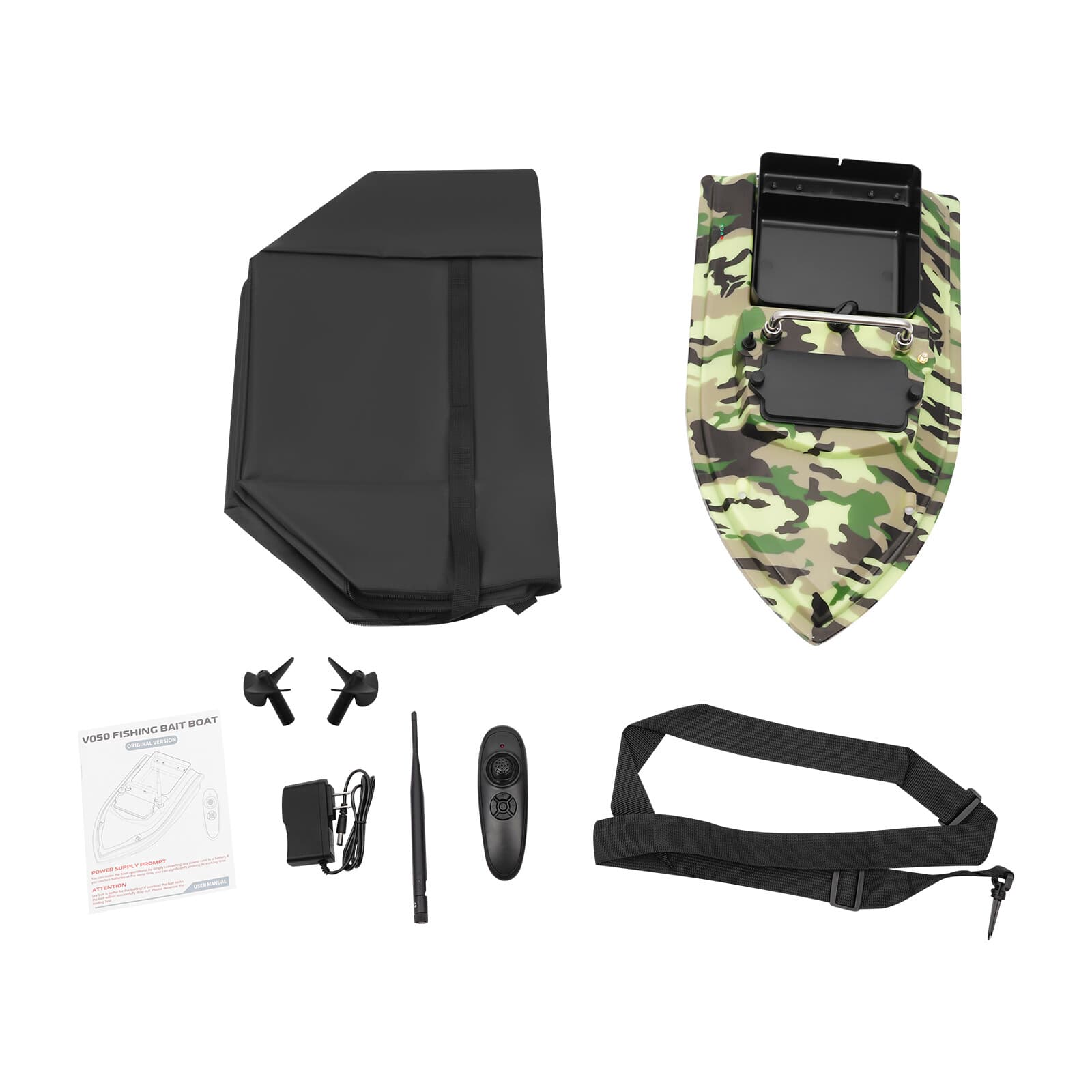 1.5kg Loading Remote Control Fishing Bait Remote Control Boat RC Fish Finder 3