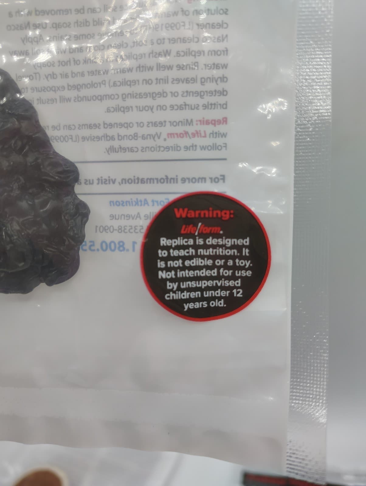 Life Form Food By Nasco Replica Food Lot Of 4 Pieces In Open Bags Condiments  5