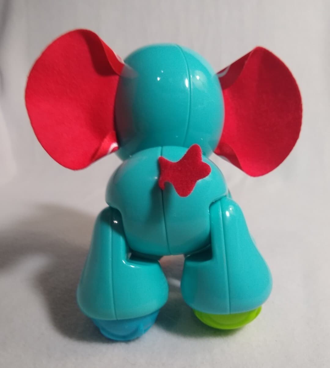 Fisher Price Amazing Animals Elephant Clicker Pals Toy Cloth Ears 6