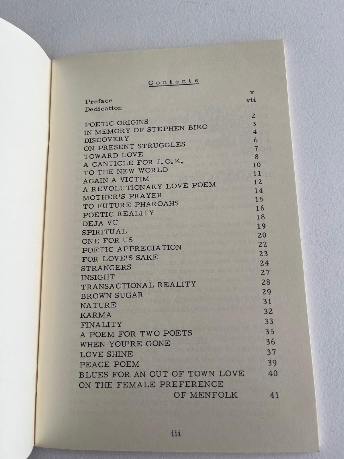 SIGNED ~ JAMES KWAME CLAY ~ Spirit Songs A Poembook Cincinnati 1981 Black Poetry 6