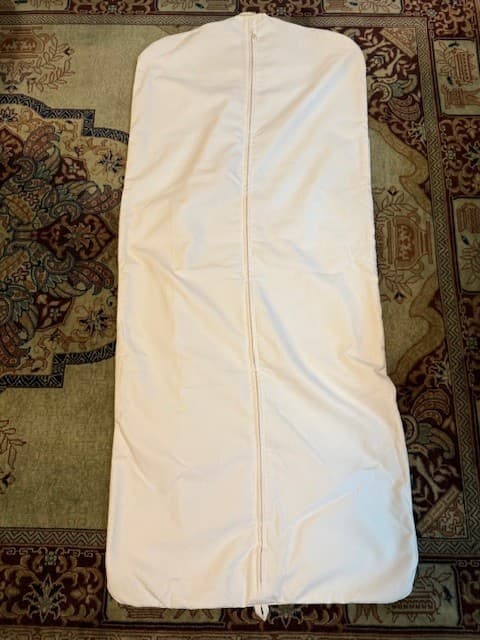 Salvatore FERRAGAMO Canvas Garment Bag -- Luxury Designer Cover 56" x 24" 5