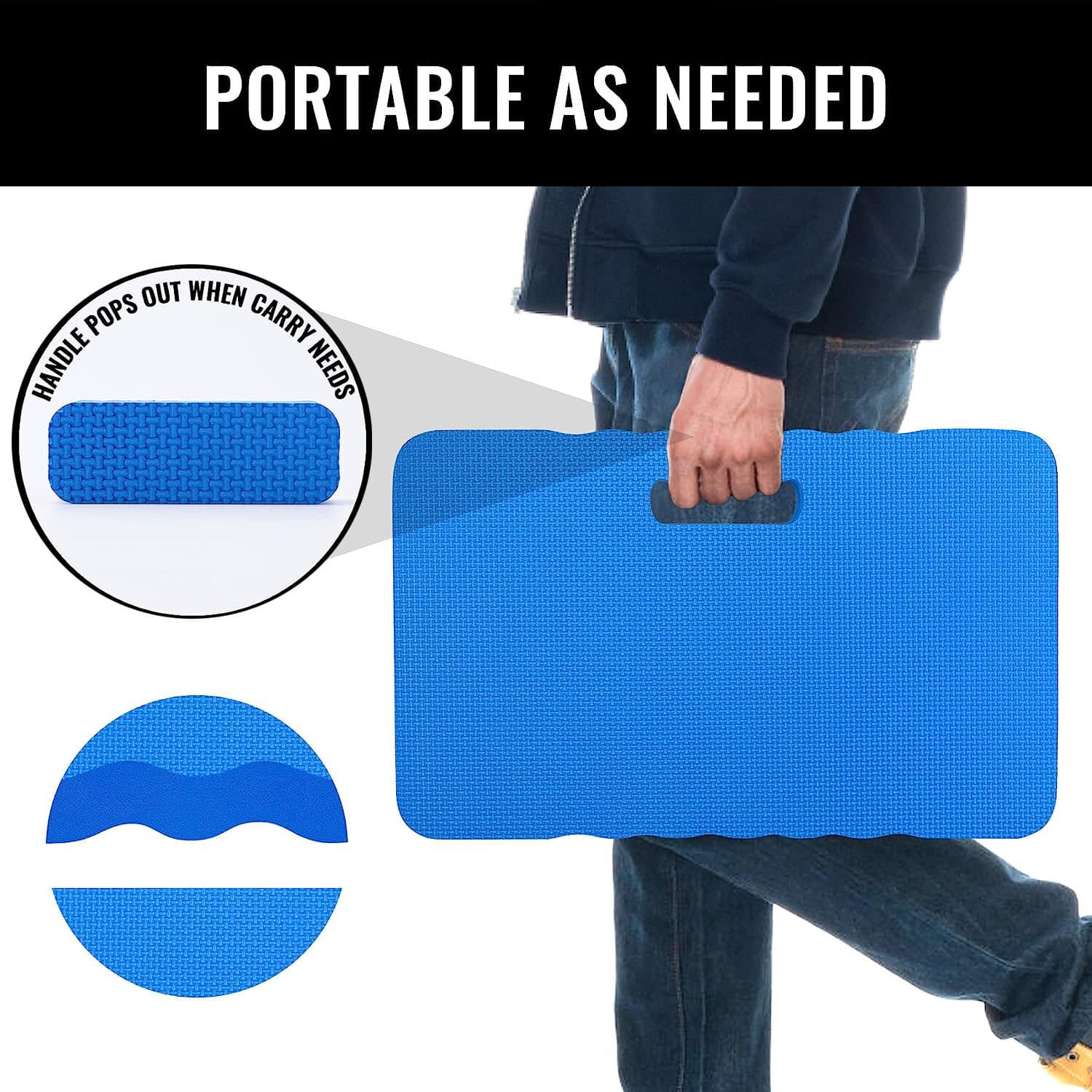 Thick Kneeling Pad Large Size Protection Foam Knee Mat Cushion Multi Application 5