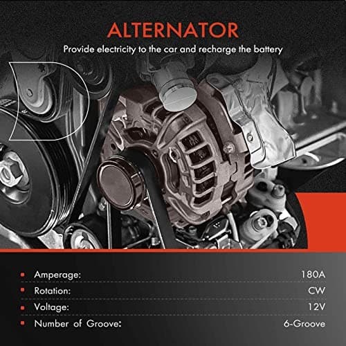  Alternator Compatible with Mercedes-Benz G550 10-15, GL450, GL550 08-12,  3