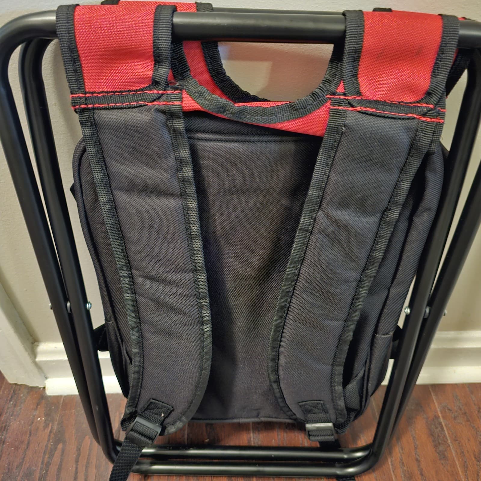 Campout Backpack Insulated Cooler Bag with Folding Seat Fishing Hunting Hiking  6