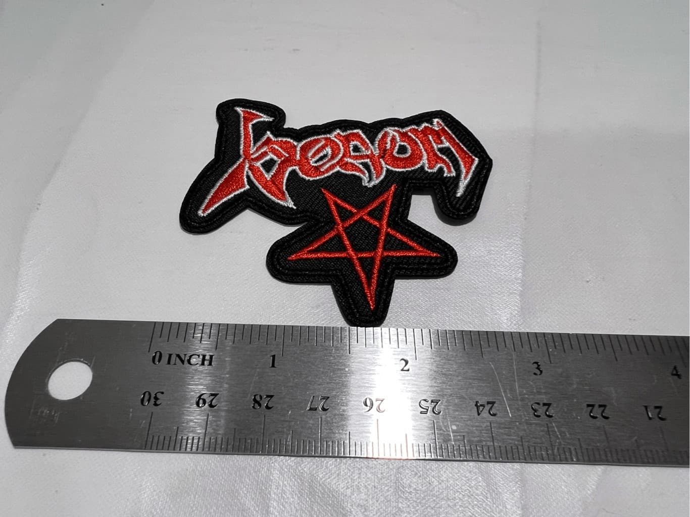 Venom Band Patch Iron On 3