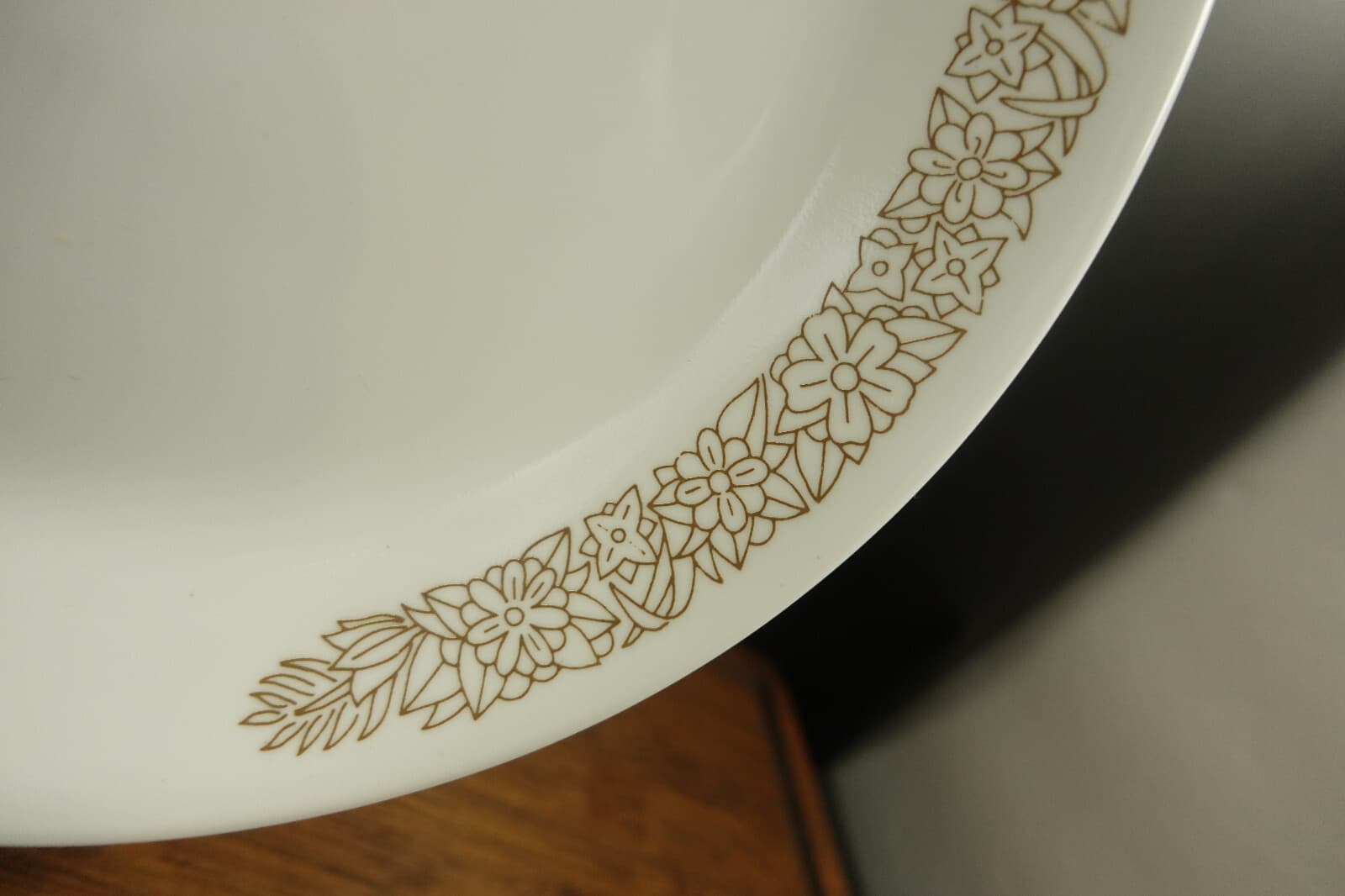 Corelle 12" X 10" Oval Platter Woodland Brown 4