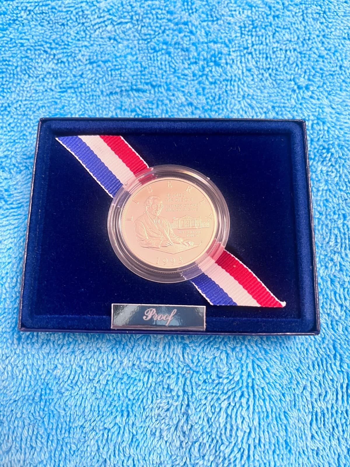 🔥Silver Coin 1993-S Bill of Rights Silver 1/2 Dollar Proof Silver Coins Mint 🔥 2