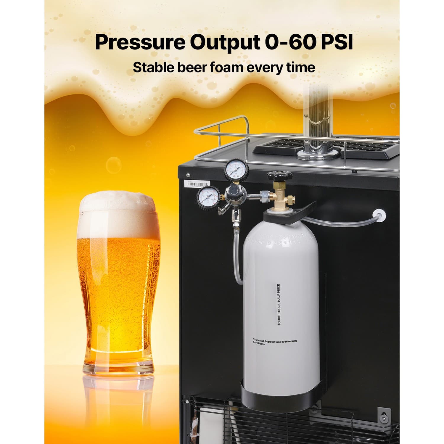 CO2 Tank 10 lbs New Aluminum Alloy Gas Cylinder with CGA320 Valve DOT Approved 4