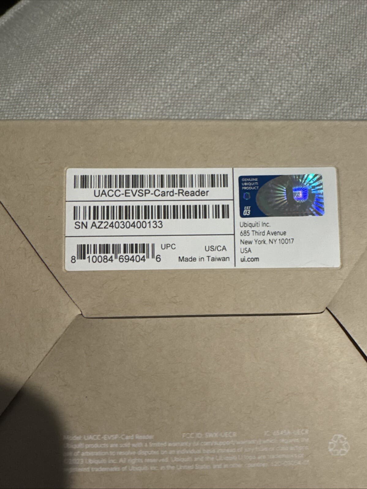 Ubiquiti EV Station Pro Payment Terminal (UACC-EVSP-Card-Reader) - NEW 3