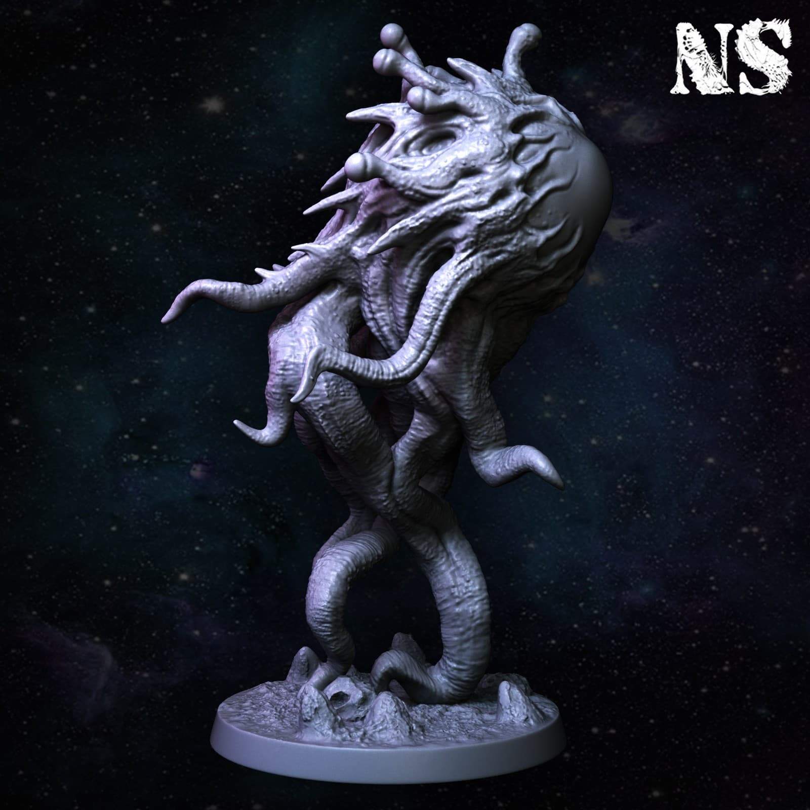 Flying Polyps x3 | NSMiniatures | 3D Printed | Creatures | D&D RPG 3