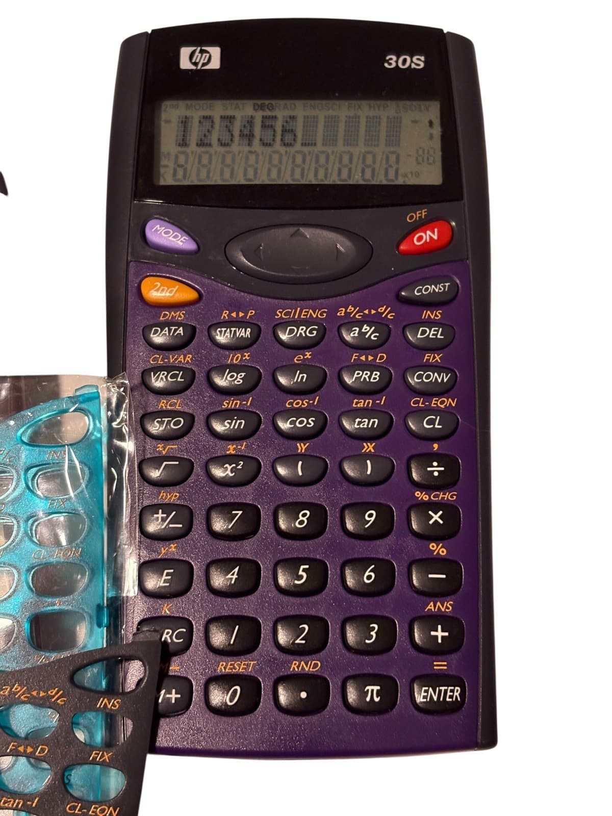 Hewlet Packard HP 30s Scientific Calculator - Case, Quick Guide, Instructions 3