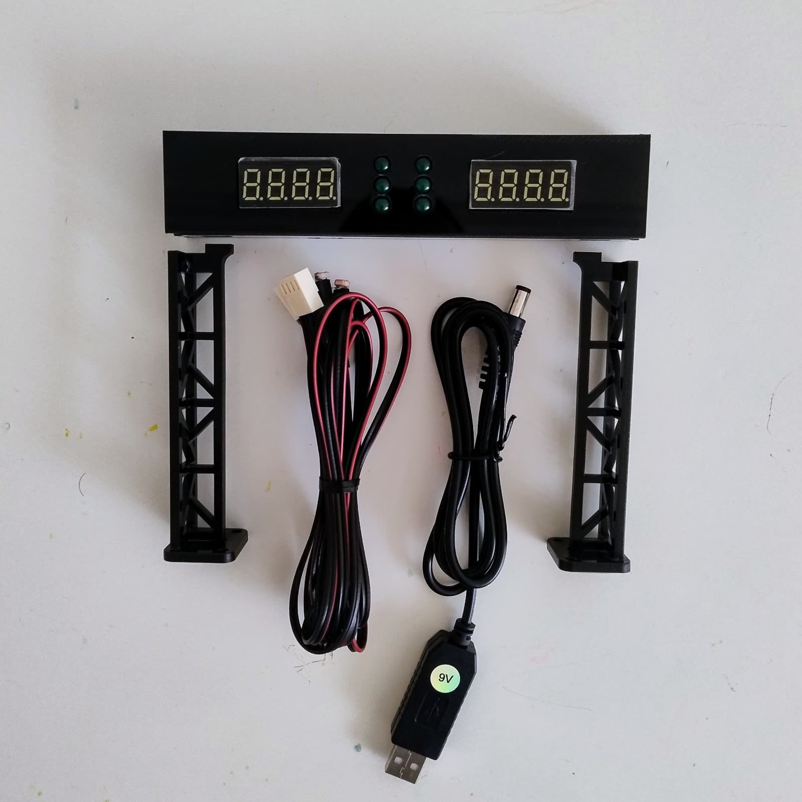 Slot Car Drag Racing System. (Sportsman's Tree) All Scale Compatible. 4