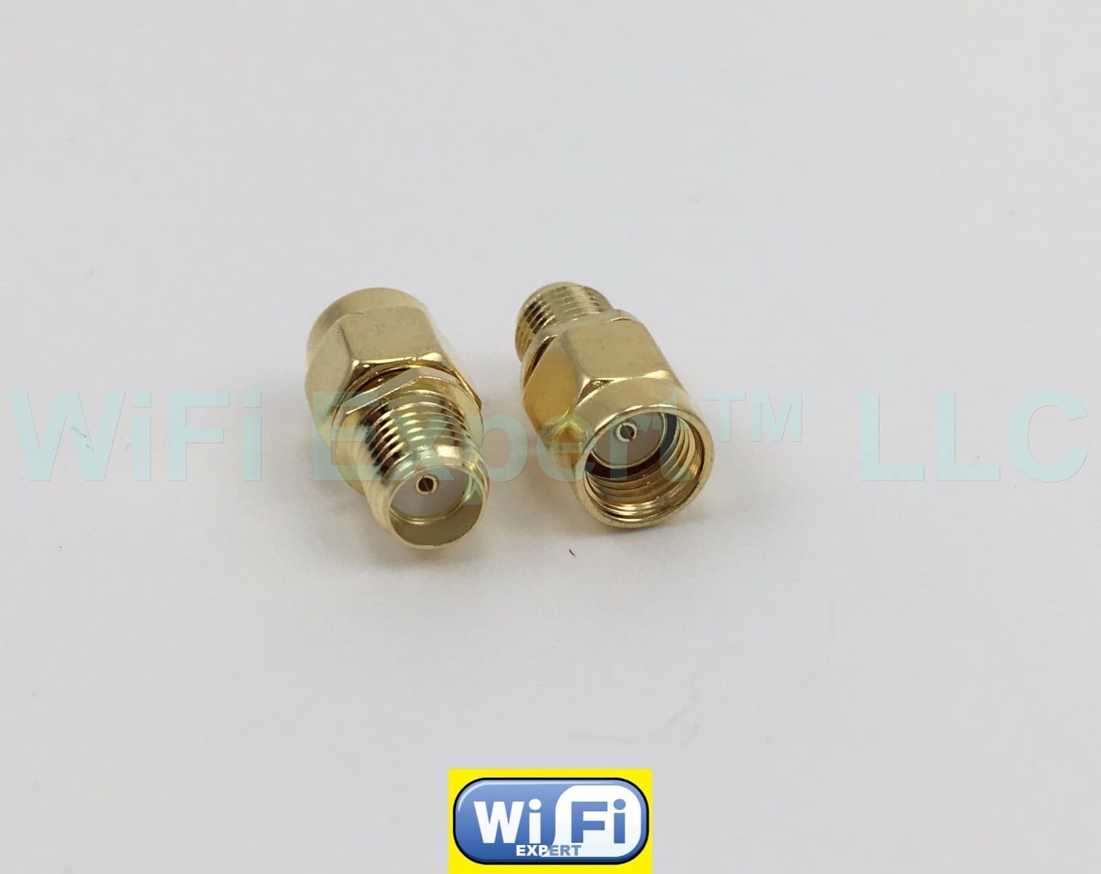 2 x SMA female To RP-SMA Male connect SMA to RP-SMA RF Connector Adapter USA