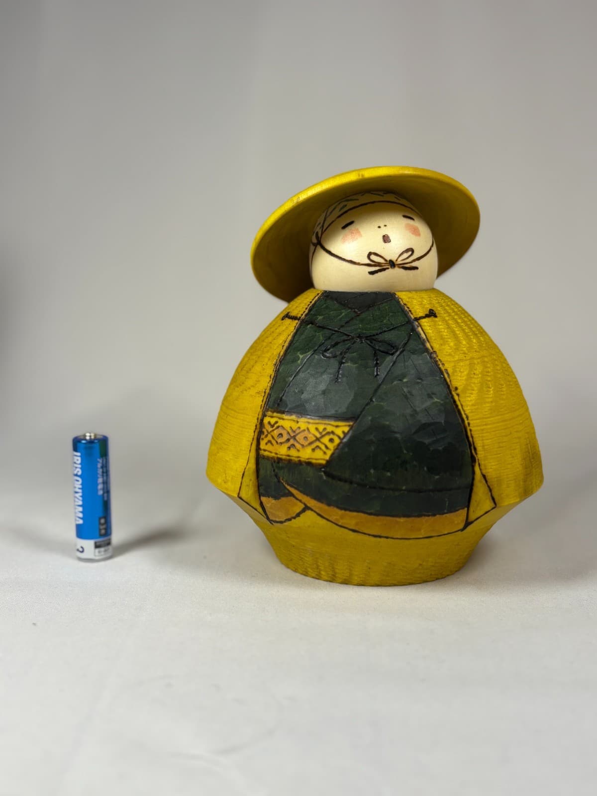 Japanese Creative Kokeshi Doll Ikusan-ga by Sansaku Sekiguchi 16cm 6.3in k88 3