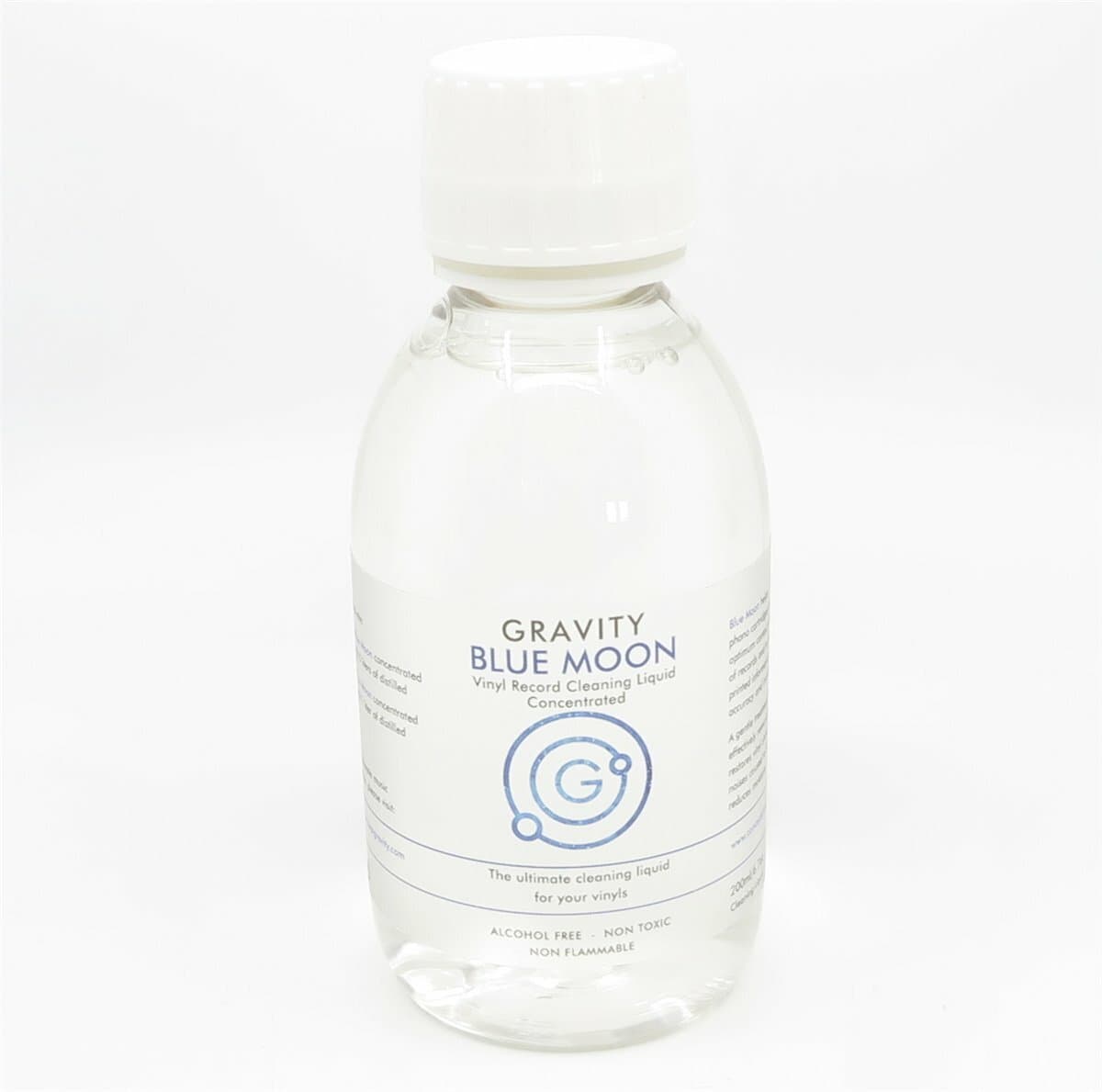 Gravity Blue Moon Vinyl Cleaning Liquid Concentrate 200ml Alcohol-Free
