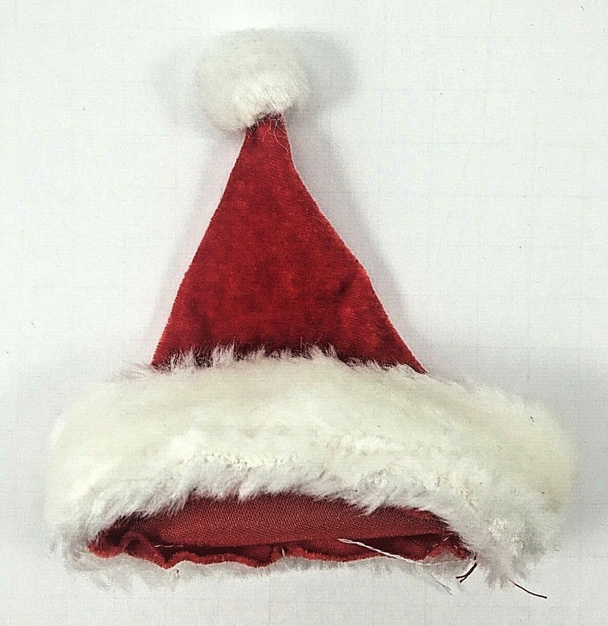 Webkinz Dog Santa Claus Christmas 3 Piece Outfit Hat Coat Pants Stuffed Animal 6