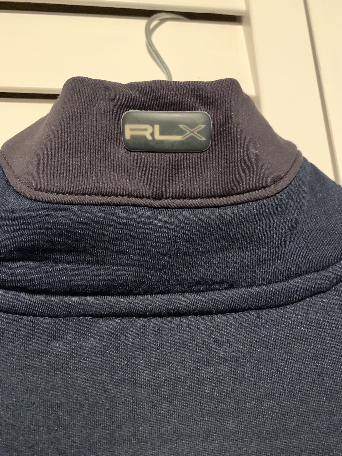 Ralph Lauren RLX Golf Vest Mens XXL Canada 2-Tone Blue Navy Full Zip Pockets 6