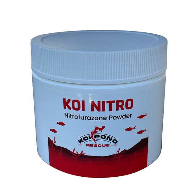 KOI NITRO Nitrofurazone Powder for Fish Ponds & Aquariums 6