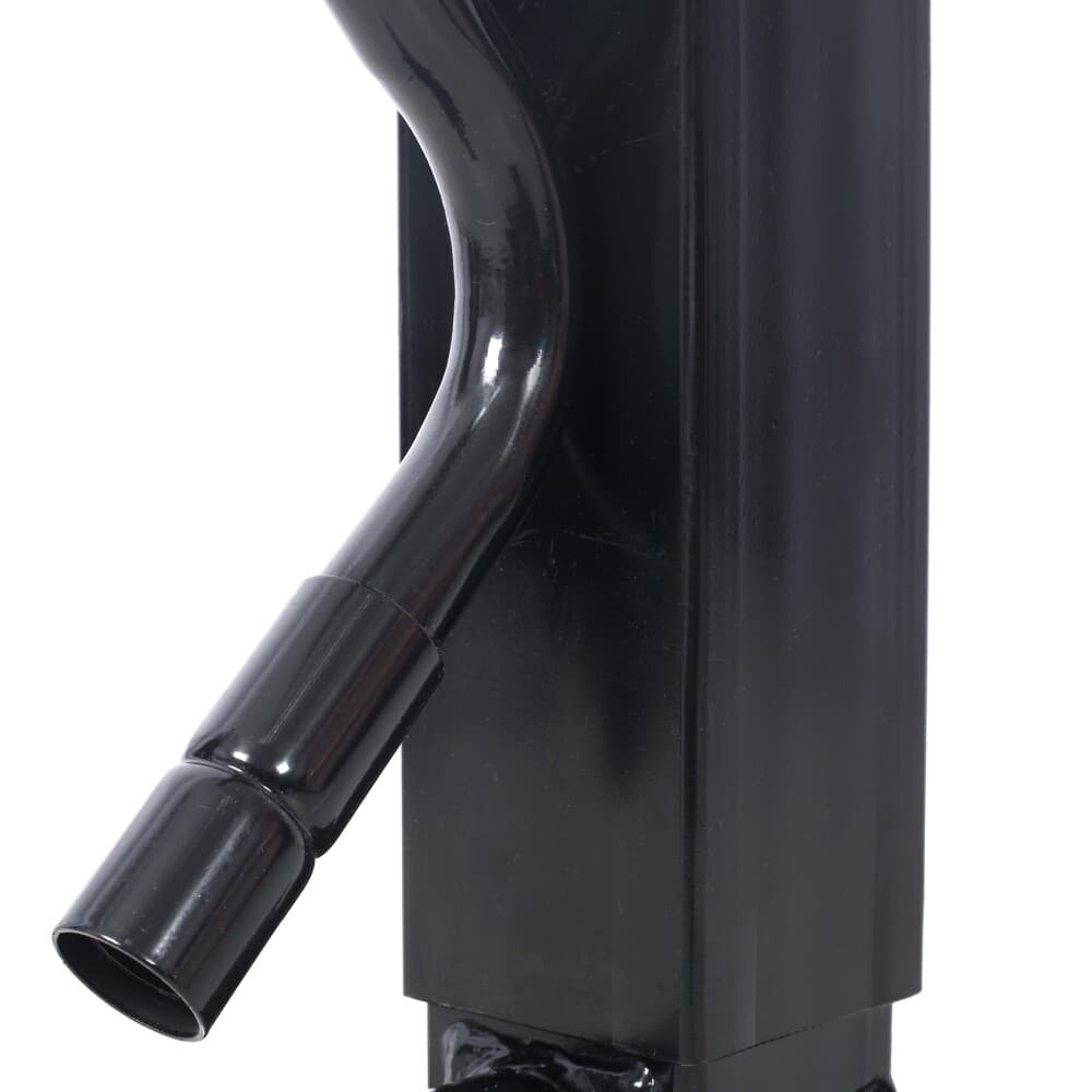 Weld On Trailer Jack 12000 lbs Capacity Sidewind Crank 26 Inch Travel Heavy-Duty 5