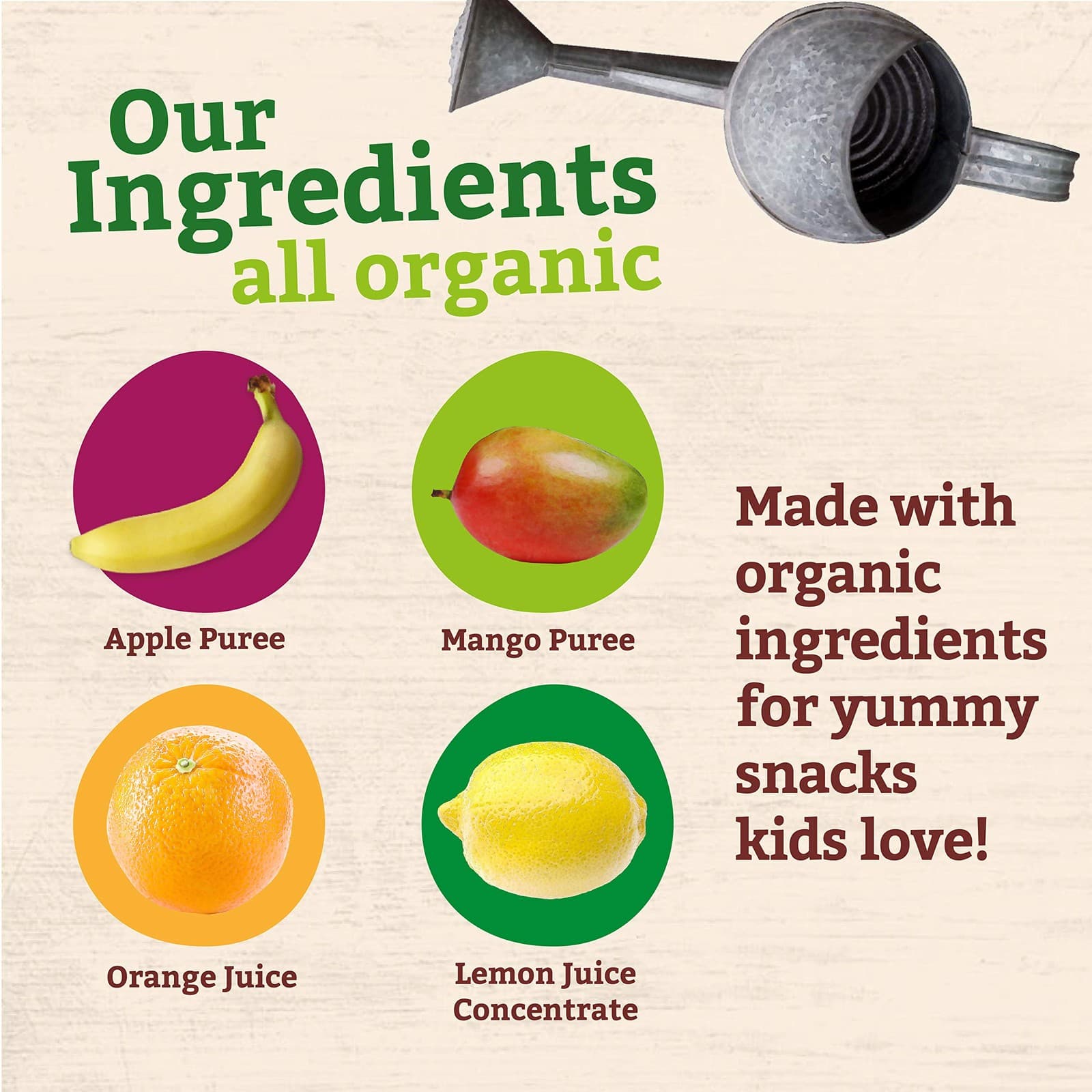 	Pumpkin Tree Peter Rabbit Organics Mango Banana & Orange Snacks 4 Oz	 6