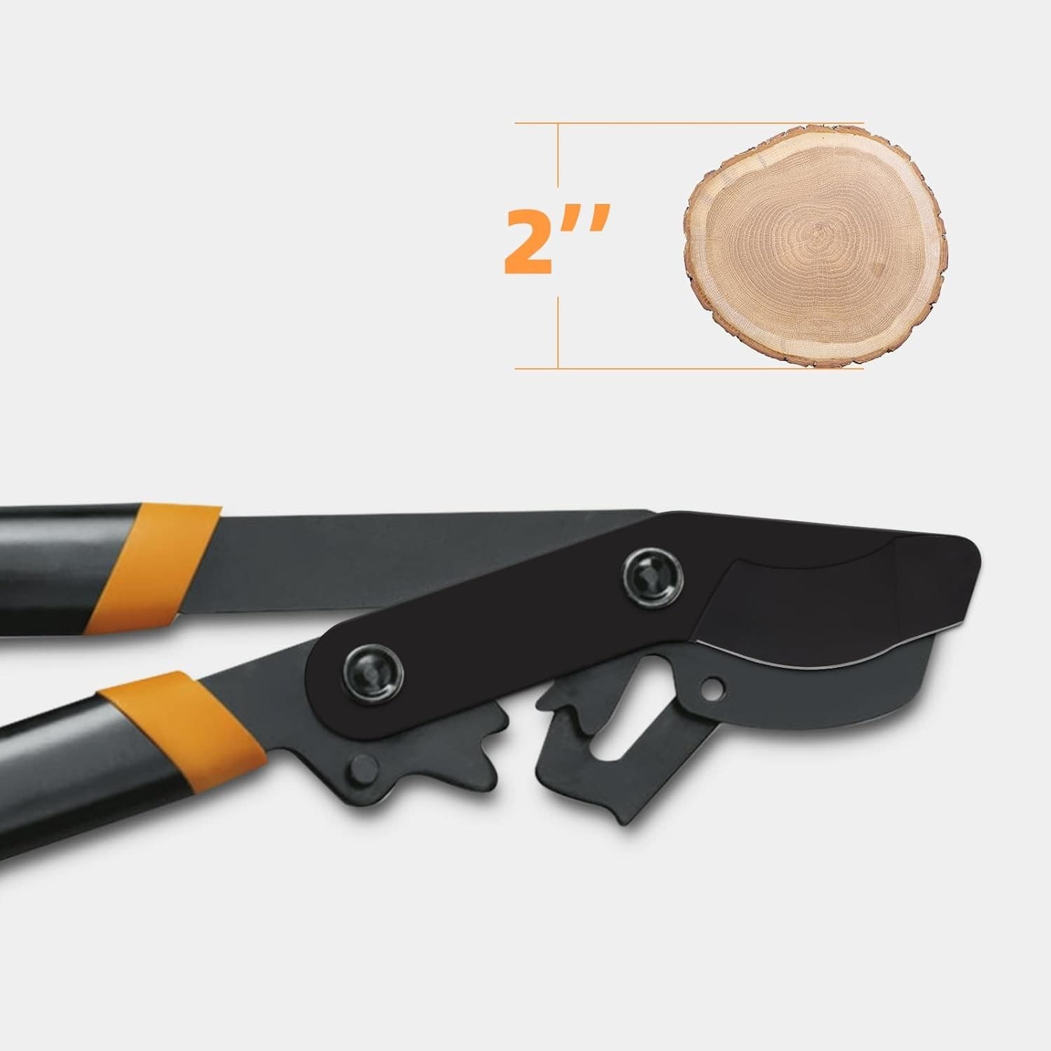 2 PCS Steel Blade for Fiskars 32" PowerGear 2 - Large Blade for Fiskars Garde... 4