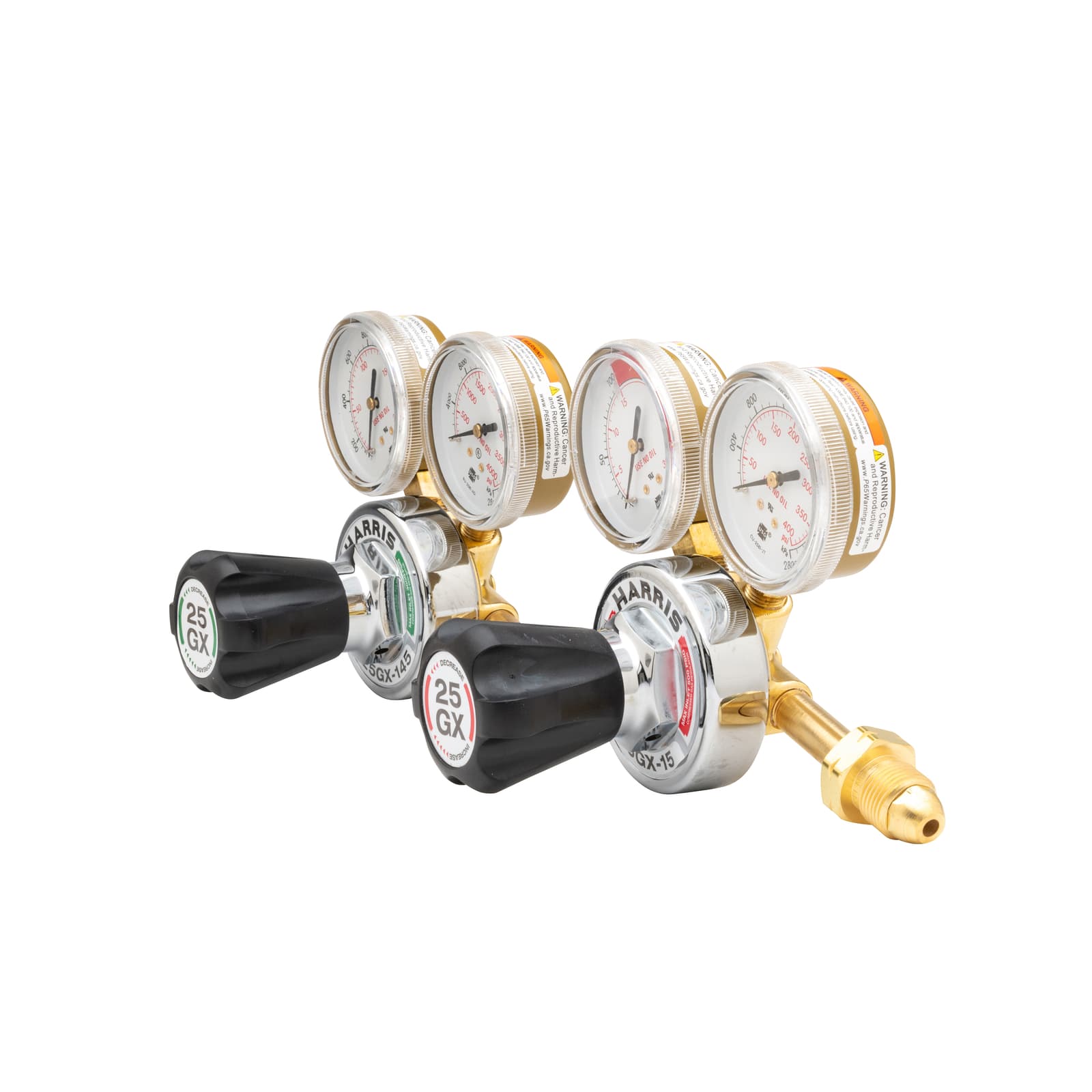 Harris Model 25GX-15-510 and Model 25GX-145-540 Pair Pack Single-Stage Pressure  4