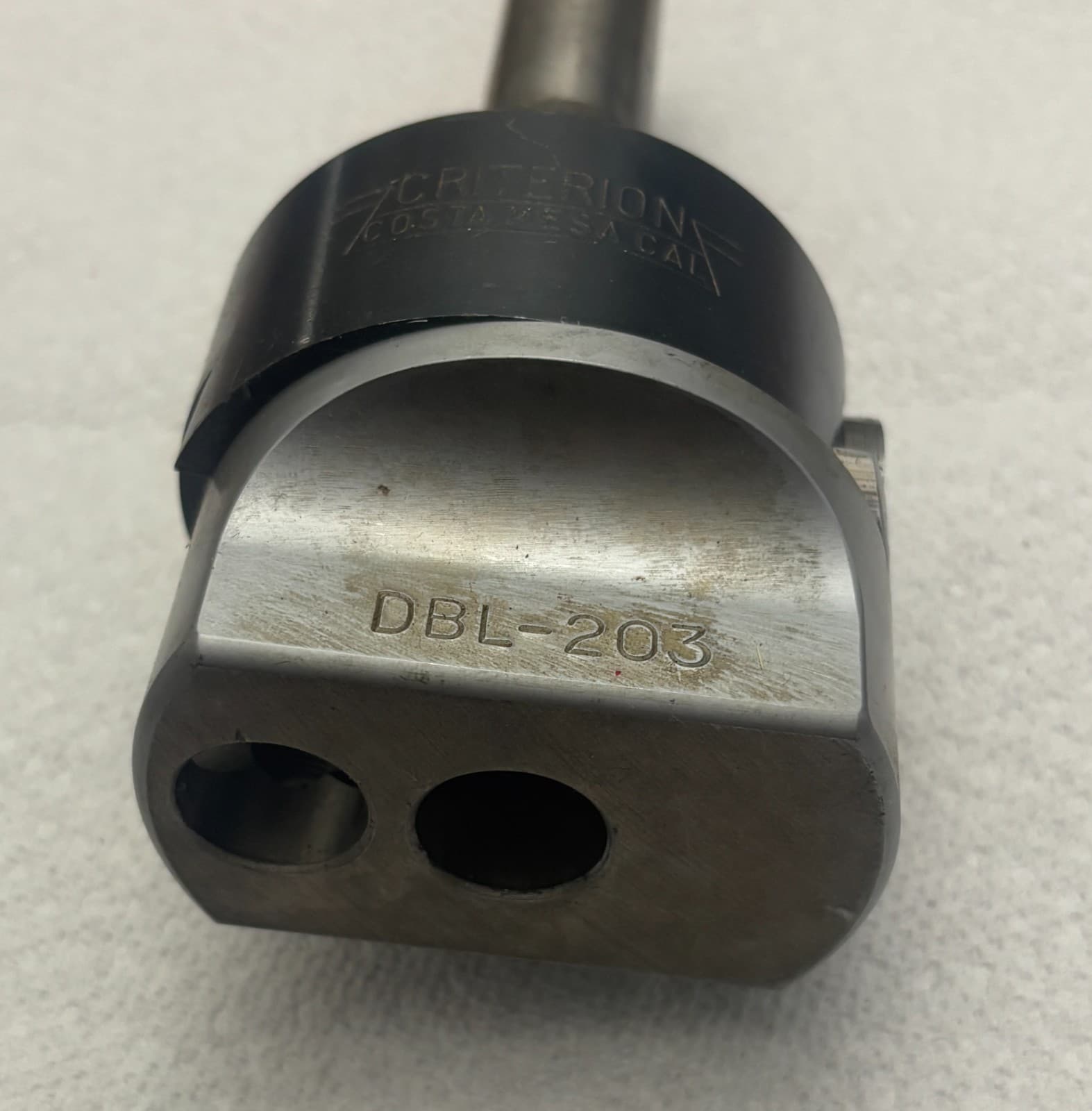 Criterion DBL-203 DBL203 3/4" Capacity Precision Fine Boring Head R8 Mount 5