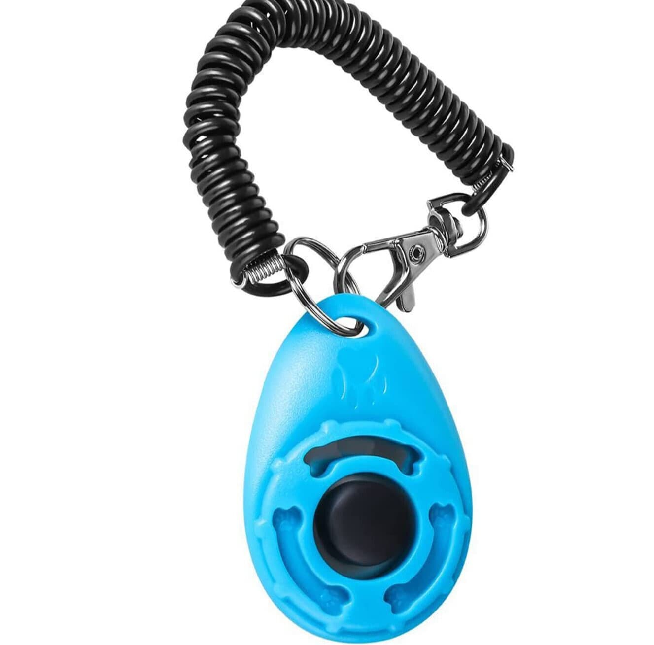 Pet Dog Behavioral Training Clicker With Wrist Strap Durable Lightweight New 3