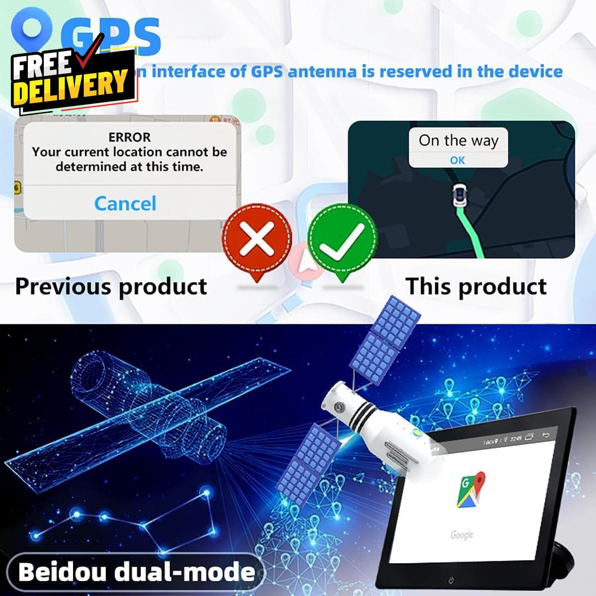 4K Android 12 Portable Car TV Headrest Monitor Back Seat 10.1 Inch Touch Screen 4