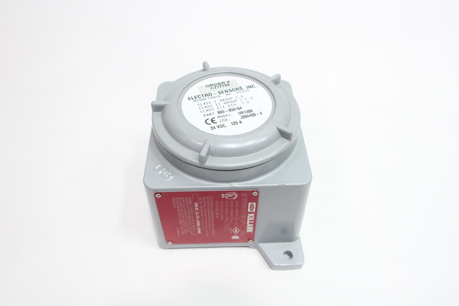 Electro-sensors DR1000 SPJ25140-A/GRBB Killark Speed Switch