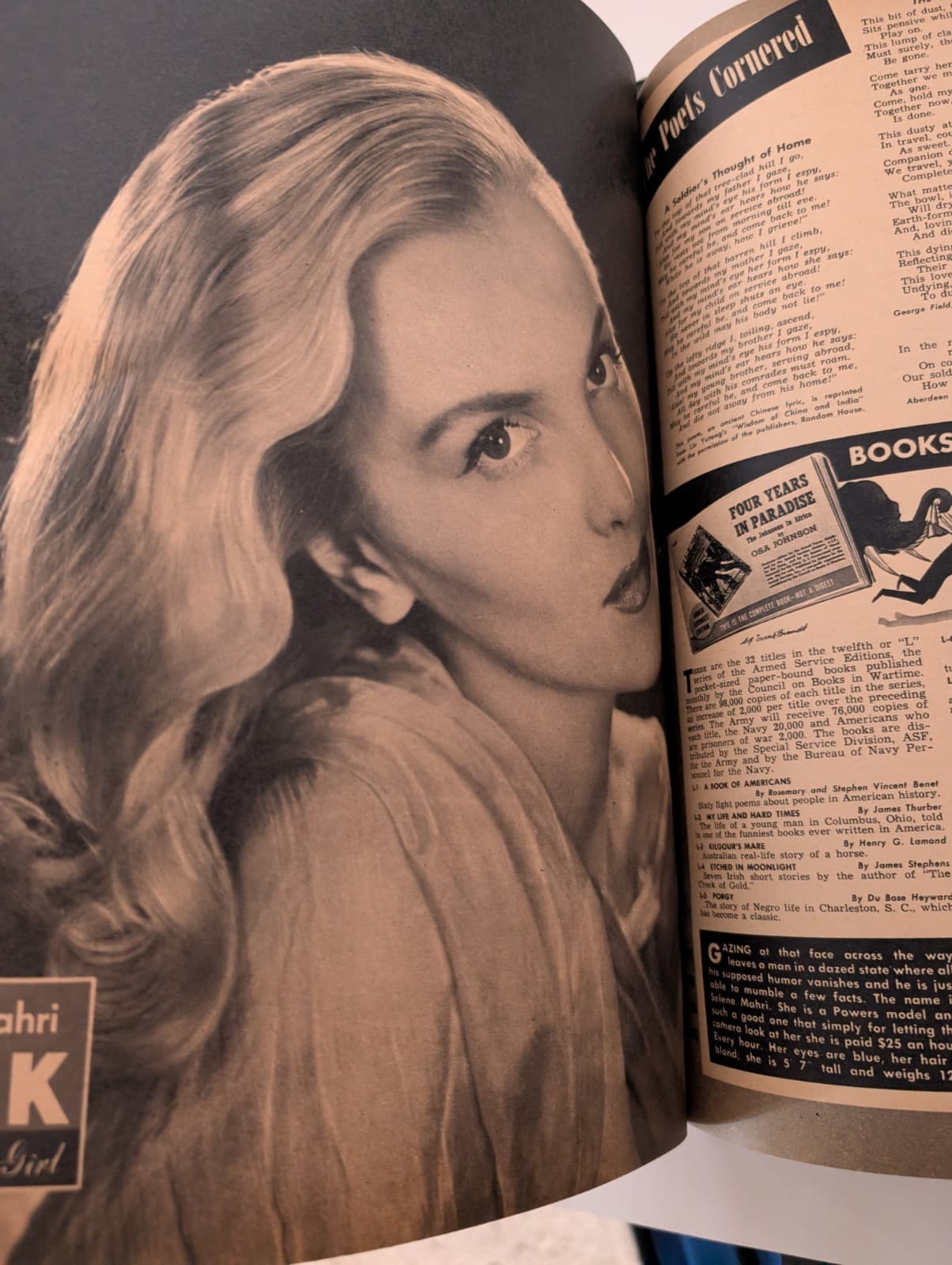 Yank The Army Weekly WWII 48 Issues Bound 9/22/44 To 8/17/45 5