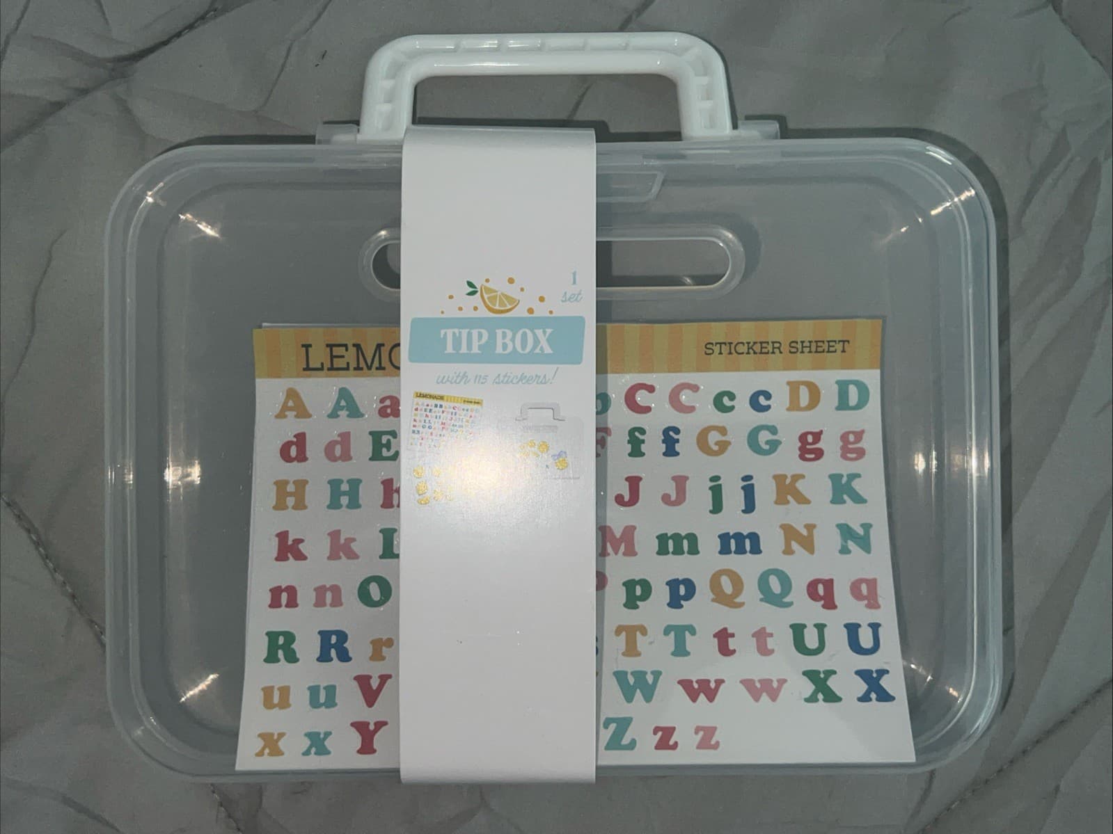 Target 🎯 Playground Clear  Tip Box W/ Handle Lemonade Stand New Summer 2025 3