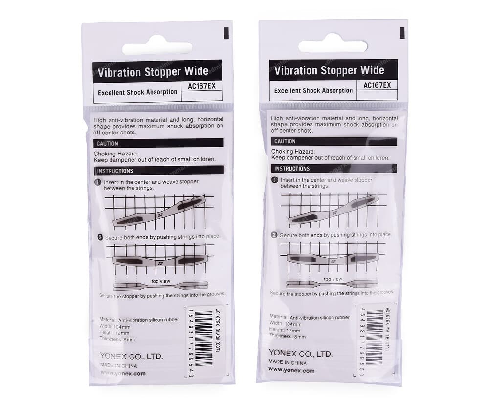 YONEX Tennis Racquet Vibration Stoppers Dampening Racket Shoes 1 PC AC-167EX 2