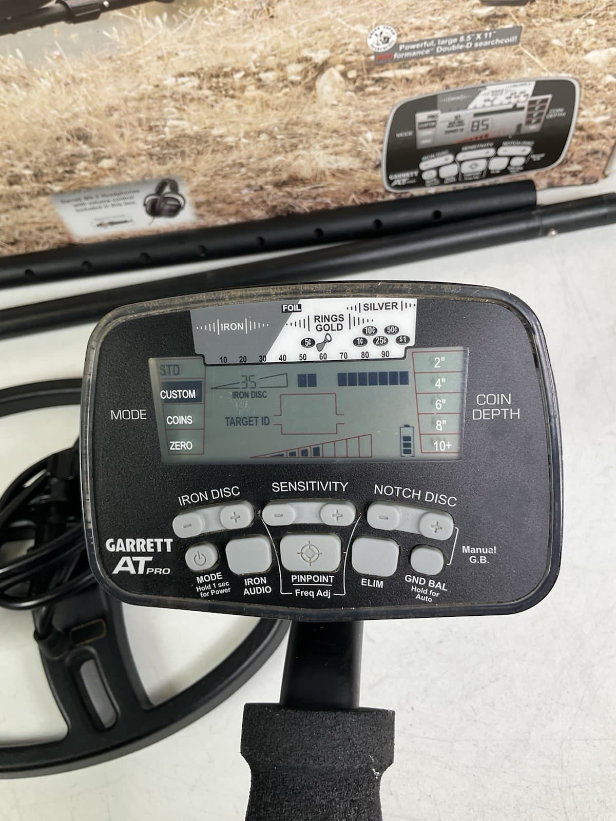 Garrett AT Pro Metal Detector 4