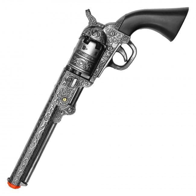 13" Foam Silver Army colt Revolver Antique pistol Gun Cosplay New Costume Gift