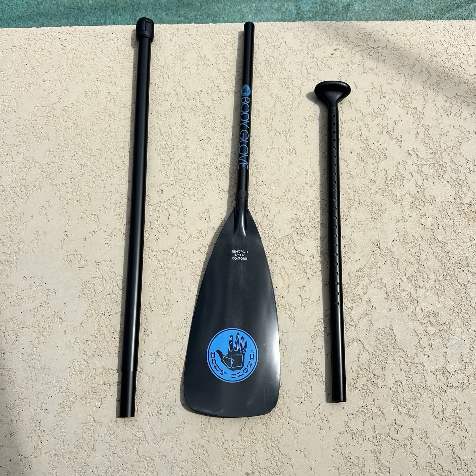 3-Piece Adjustable SUP Paddle –Lightweight, Floating Aluminum Shaft (Body Glove) 6